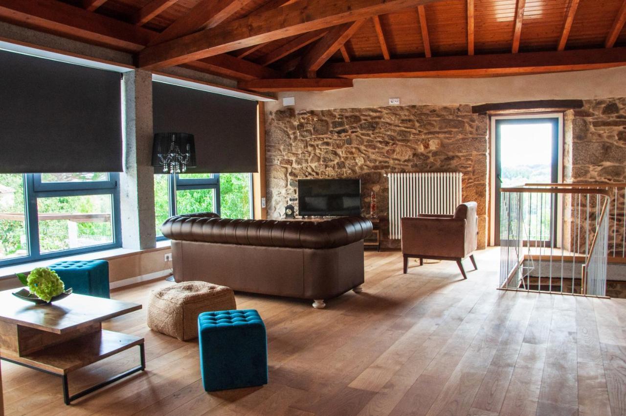 Апартаменты O Forno Casa Ferrador Ribeira Sacra Собер Экстерьер фото